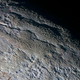 El terreno afilado de Plutón.
Imagen: NASA/JHUAPL/SWRI